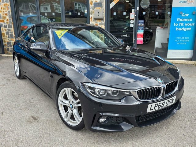 BMW 4 Series Gran Coupe 2018 2.0 420D M Sport Coupe Euro 6 LP68OOW Black #5