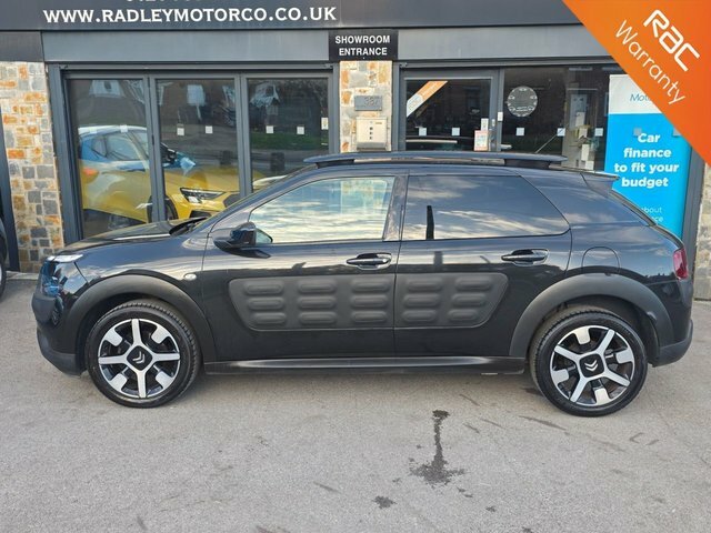 Citroen C4 Cactus 2016 1.6 Bluehdi Flair Hatchback LB65PFU Black #2