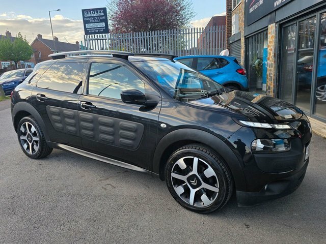 Citroen C4 Cactus 2016 1.6 Bluehdi Flair Hatchback LB65PFU Black #4