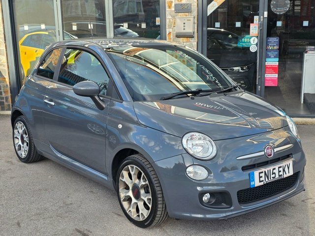 Fiat 500 2015 1.2 S Hatchback Euro 6 Ss EN15EKY Grey #4