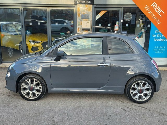 Fiat 500 2015 1.2 S Hatchback Euro 6 Ss EN15EKY Grey #2