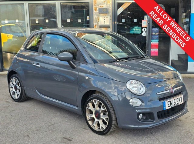 Fiat 500 2015 1.2 S Hatchback Euro 6 Ss Grey