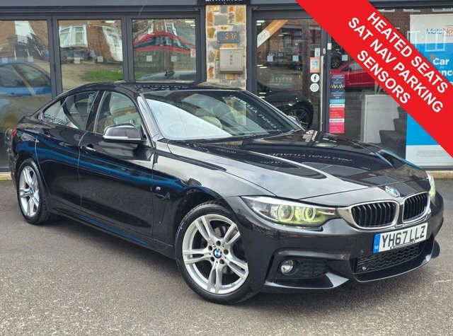 BMW 4 Series Gran Coupe 2017 2.0 420D M Sport Hatchback Xd Black