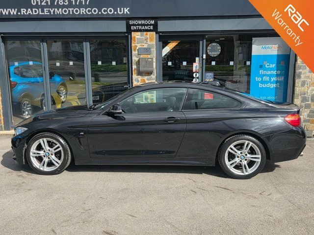 BMW 4 Series Gran Coupe 2016 2.0 420D M Sport Coupe Euro HF66NFA Black #2