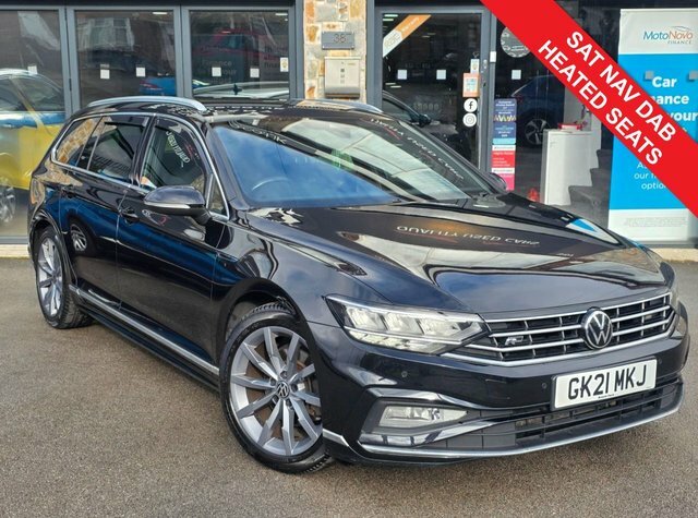 Volkswagen Passat 2021 2.0 Tdi Evo R-line Estate Dsg Euro Black