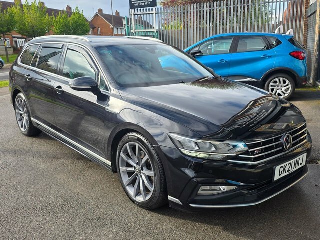 Volkswagen Passat 2021 2.0 Tdi Evo R-line Estate Dsg Euro GK21MKJ Black #6