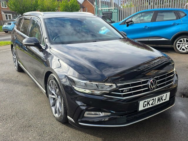 Volkswagen Passat 2021 2.0 Tdi Evo R-line Estate Dsg Euro GK21MKJ Black #5