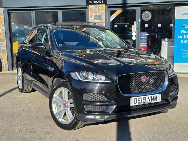 Jaguar F-Pace 2019 2.0 D180 Portfolio Suv Awd Eu OE19NMM Black #6