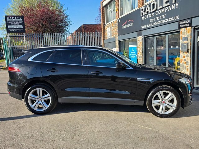 Jaguar F-Pace 2019 2.0 D180 Portfolio Suv Awd Eu OE19NMM Black #4