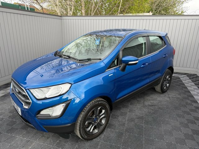 Ford Ecosport 2019 1.0T Ecoboost Zetec Suv Eur Blue