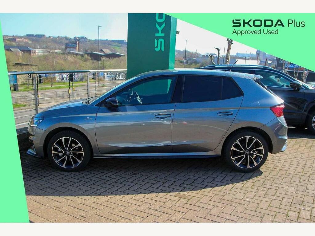 Skoda Fabia 2025 1.0 Tsi 116 Monte Carlo Edition DF25FSK Grey #4