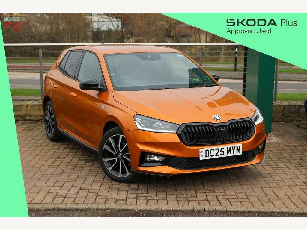 Skoda Fabia 2025 1.0 Tsi 116 Monte Carlo Edition Dsg Orange