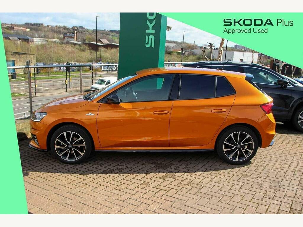 Skoda Fabia 2025 1.0 Tsi 116 Monte Carlo Edition Dsg DC25MYM Orange #4