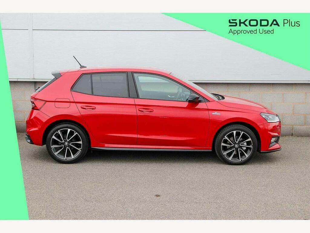 Skoda Fabia 2025 1.0 Tsi 116 Monte Carlo Edition Dsg KT25NMY Red #4
