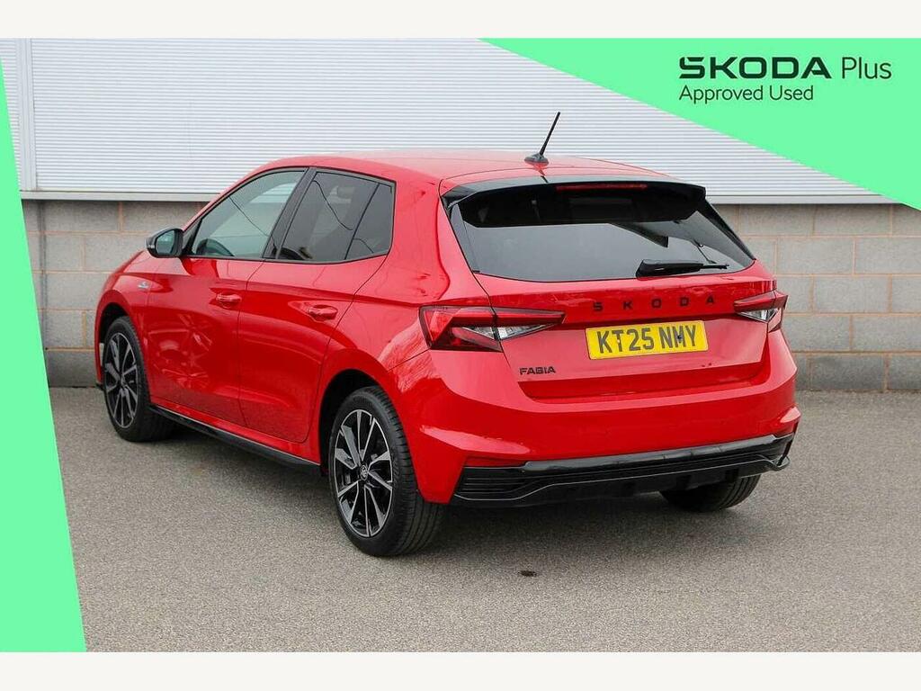 Skoda Fabia 2025 1.0 Tsi 116 Monte Carlo Edition Dsg KT25NMY Red #3