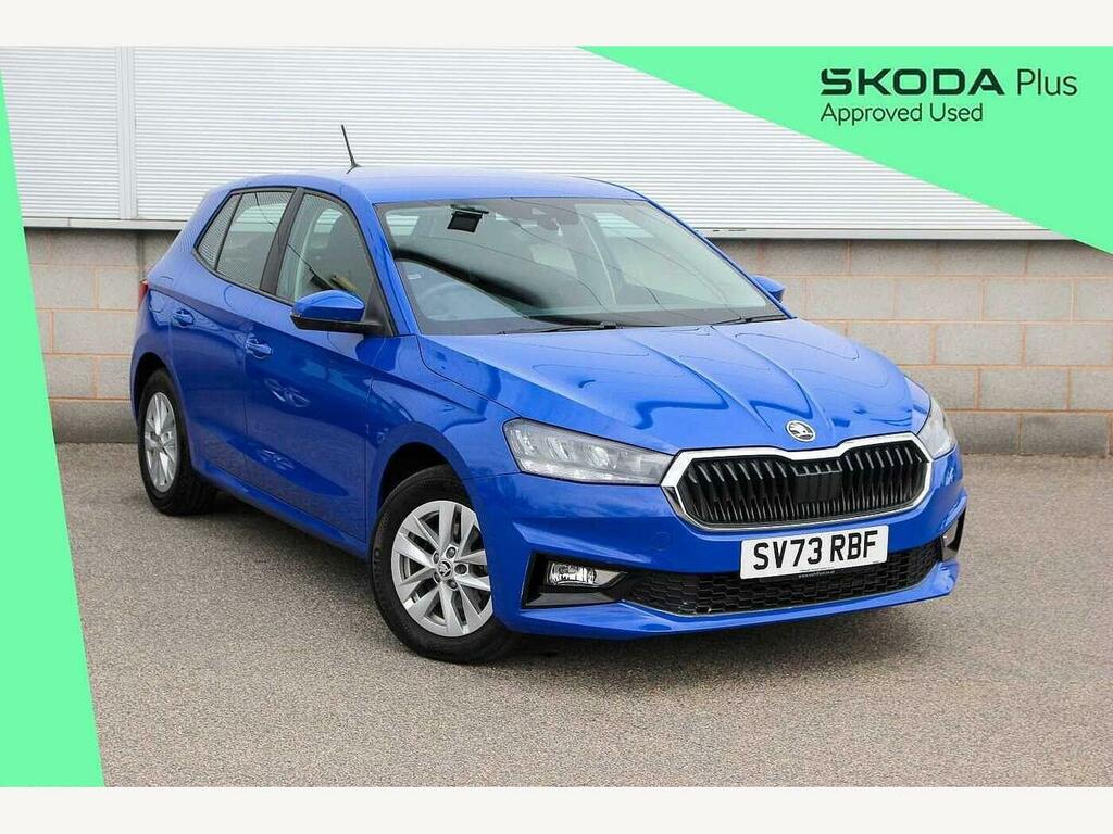 Skoda Fabia 2023 1.0 Tsi 110 Se Comfort Dsg Blue