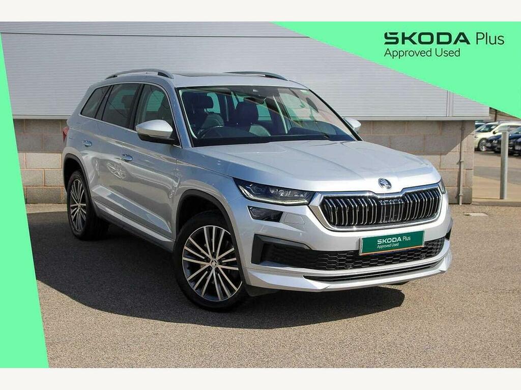 Skoda Kodiaq 2021 2.0 Tdi 200 Laurin Klement 4X4 Dsg 7 S Silver