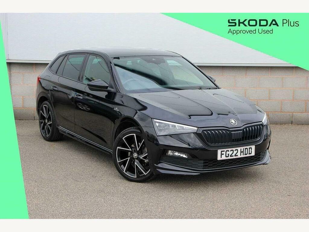 Skoda Scala 2022 1.0 Tsi 110 Monte Carlo Black