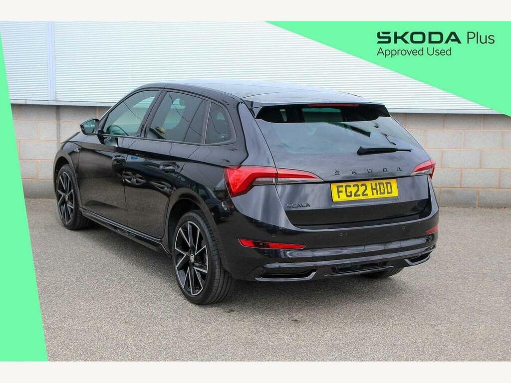 Skoda Scala 2022 1.0 Tsi 110 Monte Carlo Black #3
