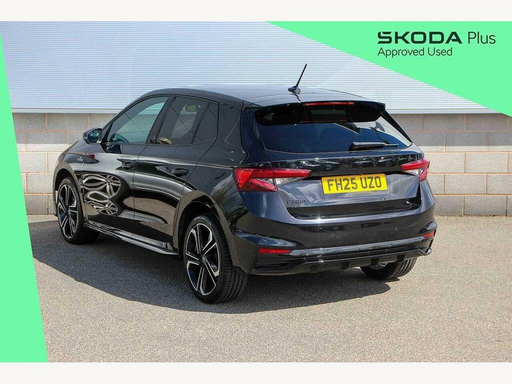 Skoda Fabia 2025 1.0 Tsi 116 Monte Carlo Edition FH25UZO Black #3