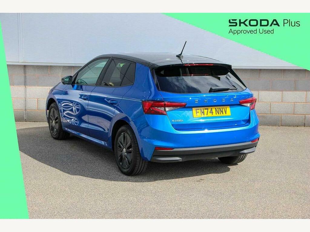 Skoda Fabia 2024 1.0 Tsi 116 Colour Edition Dsg FN74NNV Blue #3