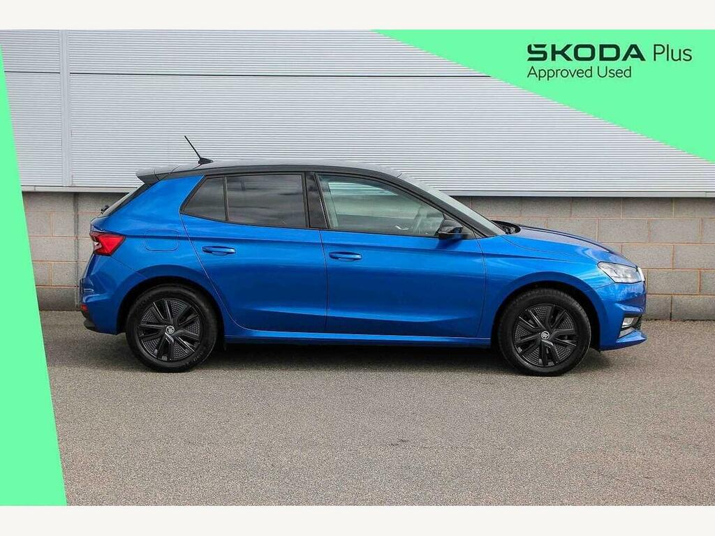 Skoda Fabia 2024 1.0 Tsi 116 Colour Edition Dsg FN74NNV Blue #4