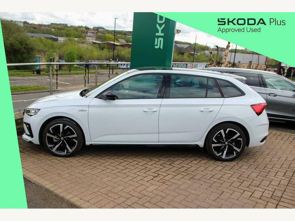 Skoda Scala 2025 1.0 Tsi 116 Monte Carlo Edition KN75ZDF White #4