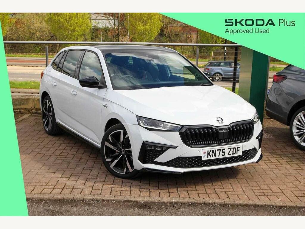 Skoda Scala 2025 1.0 Tsi 116 Monte Carlo Edition White