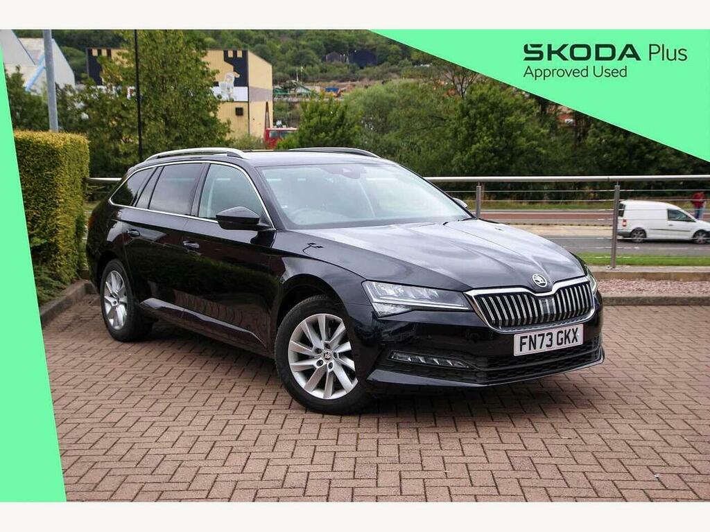 Skoda Superb 2024 Estate Se Technology 2.0 Tdi 150 Ps Dsg Black