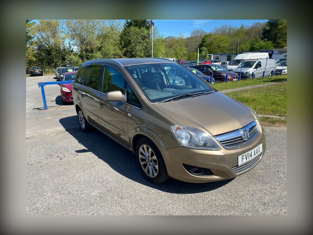 Vauxhall Zafira 1.8 16V Design Euro 5 Snav Brown