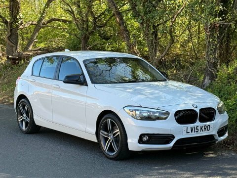 BMW 1 Series 1.6 118I Sport LV15KRO White #3
