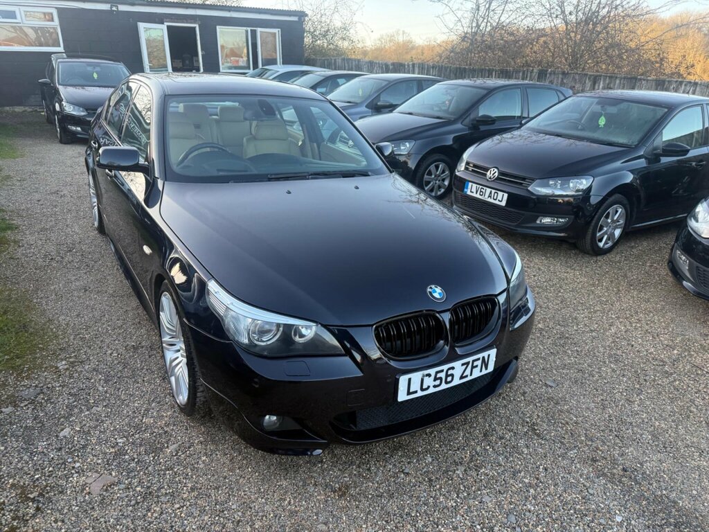 BMW 5 Series 4.0 540I V8 M Sport Euro 4 Black #6