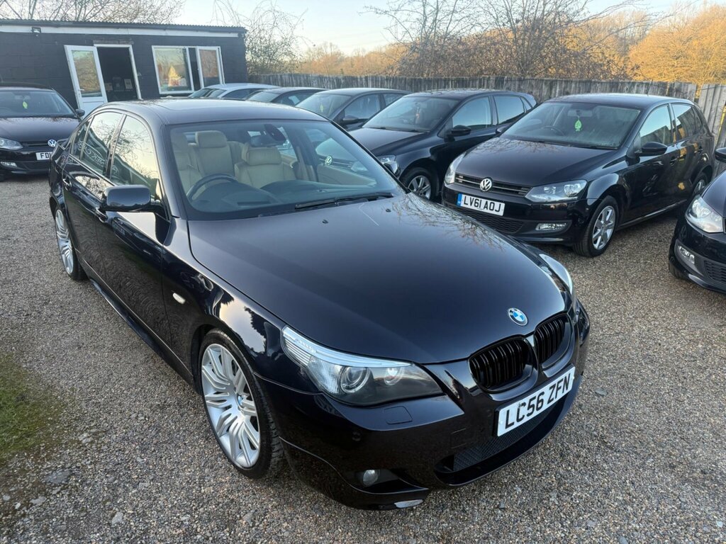 BMW 5 Series 4.0 540I V8 M Sport Euro 4 Black #4