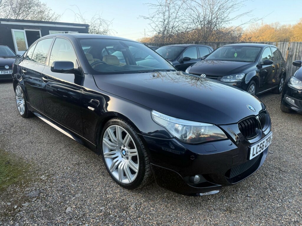 BMW 5 Series 4.0 540I V8 M Sport Euro 4 Black #3