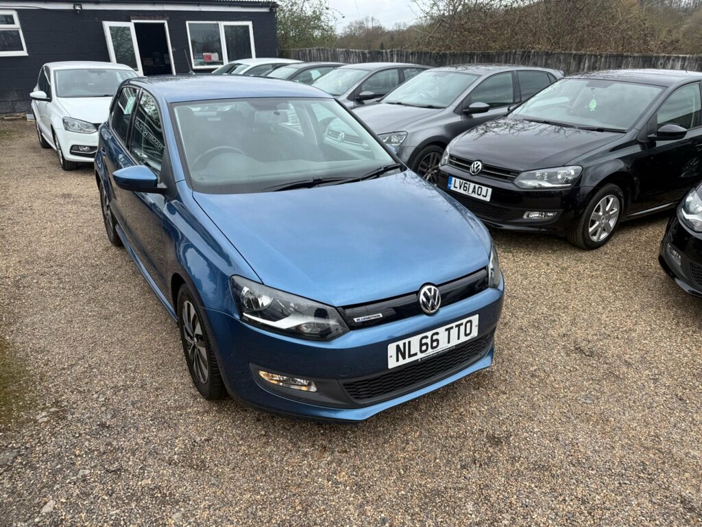 Volkswagen Polo 1.0 Tsi Bluemotion Tech Bluemotion Euro 6 Ss NL66TTO Blue #4