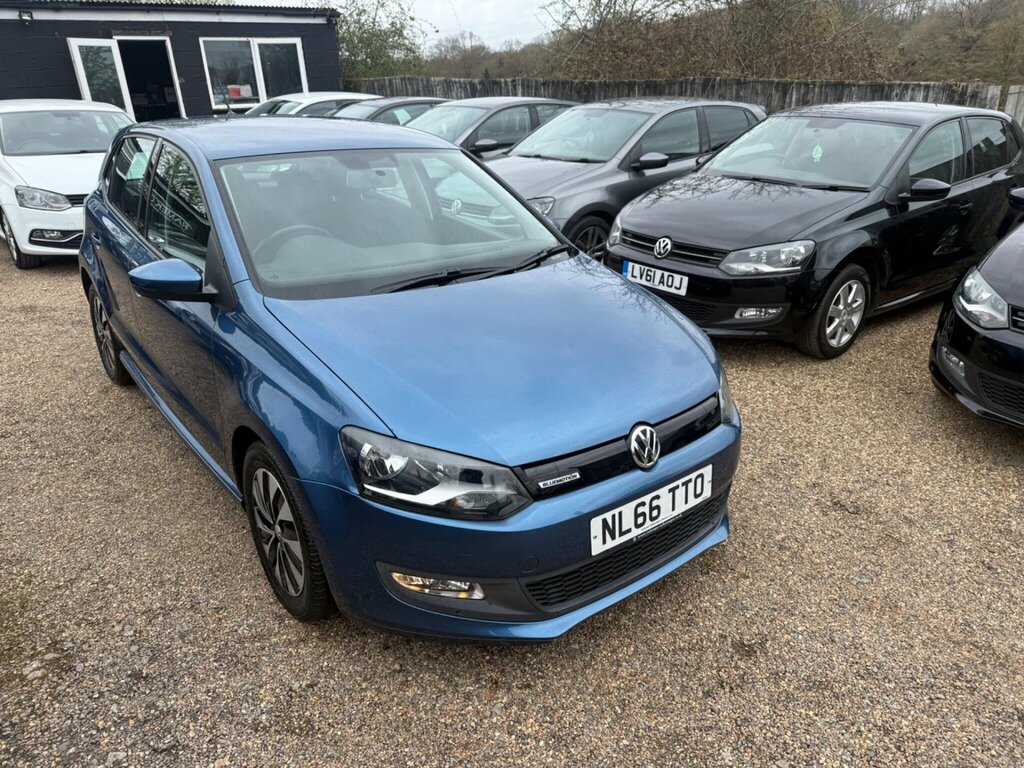 Volkswagen Polo 1.0 Tsi Bluemotion Tech Bluemotion Euro 6 Ss NL66TTO Blue #3