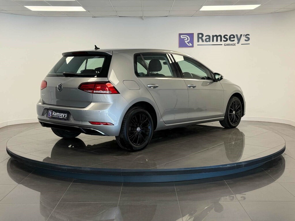 Volkswagen Golf Se Nav Tdi AF68PGU Silver #4