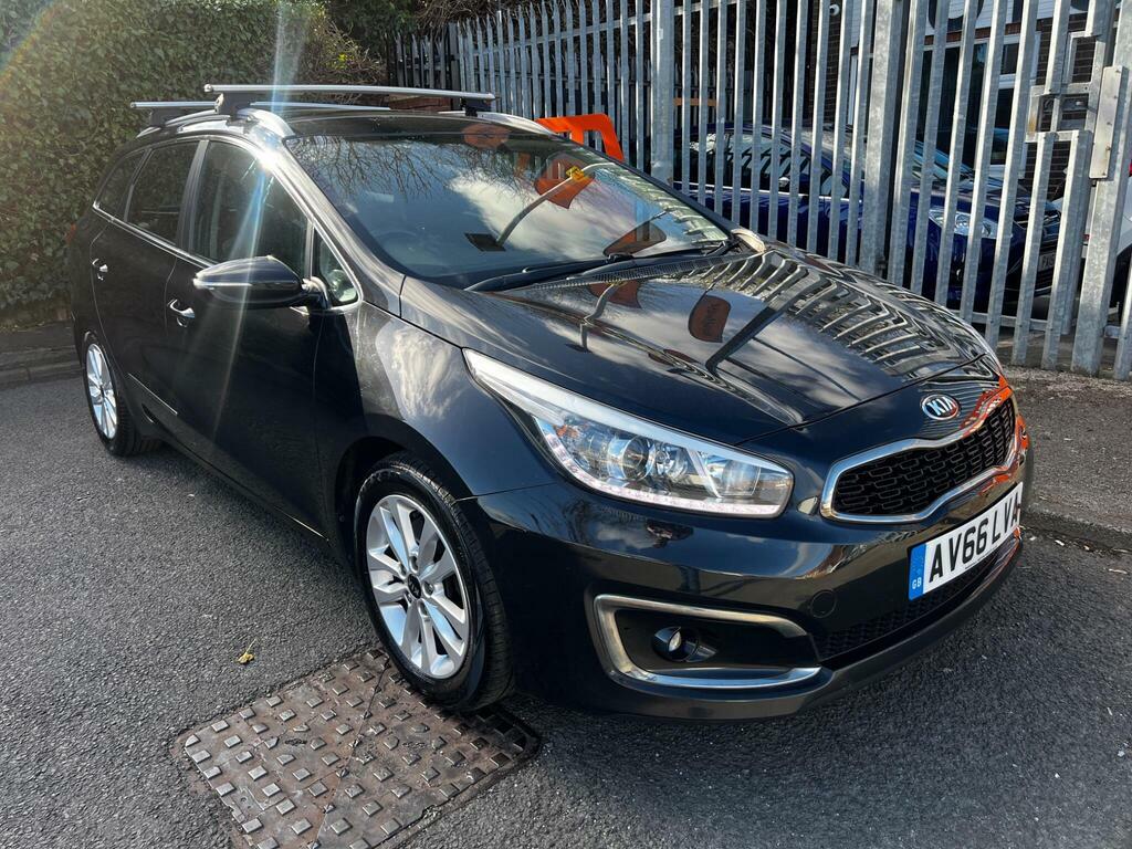 Kia Ceed 1.6 Crdi 2 Sportswagon Euro 6 S S AV66LVA Black #6