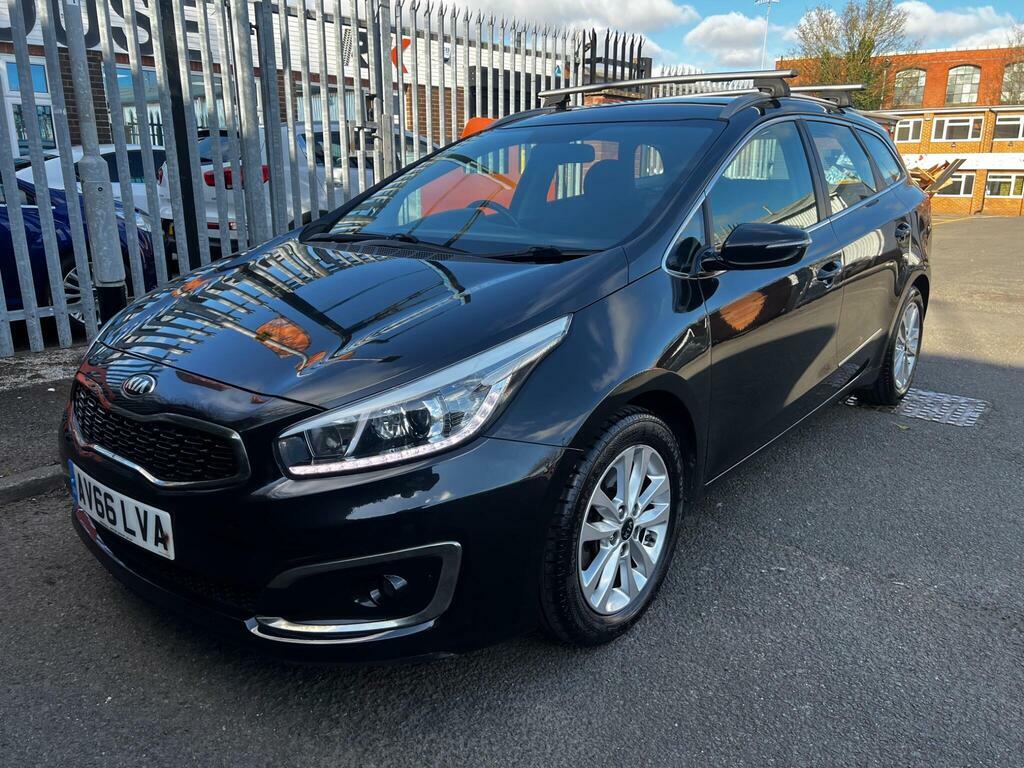 Kia Ceed 1.6 Crdi 2 Sportswagon Euro 6 S S AV66LVA Black #3