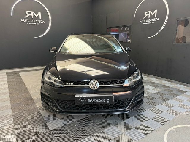 Volkswagen Golf 2.0 Tdi Gtd Hatchback Dsg Euro 6 S S KJ19VPN Black #2