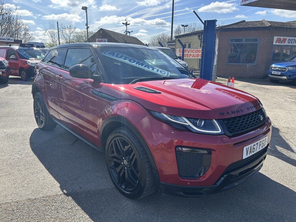 Land Rover Range Rover Evoque Coupe 2.0 Td4 Hse Dynamic 2018 Red