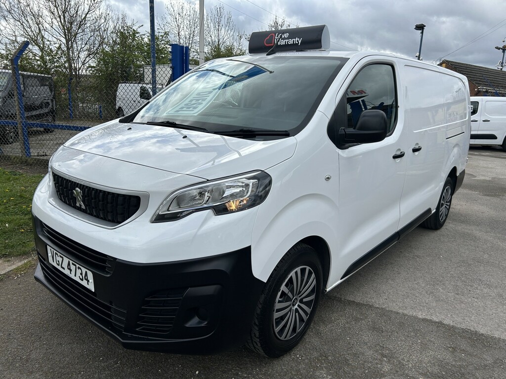 Peugeot Expert Panel Van 1.5 Bluehdi 1200 Professional 2021 VGZ4734 White #2