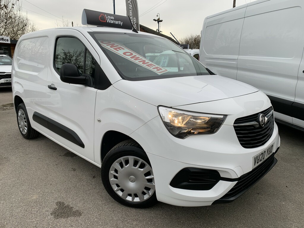 Vauxhall Combo Panel Van 1.5 Turbo D 2000 Sportive 2020 White