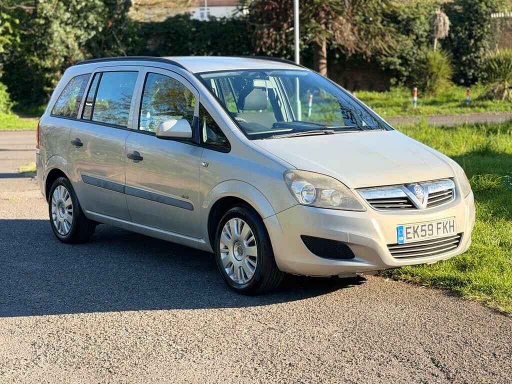 Vauxhall Zafira 1.6 16V Life Euro 4 Silver