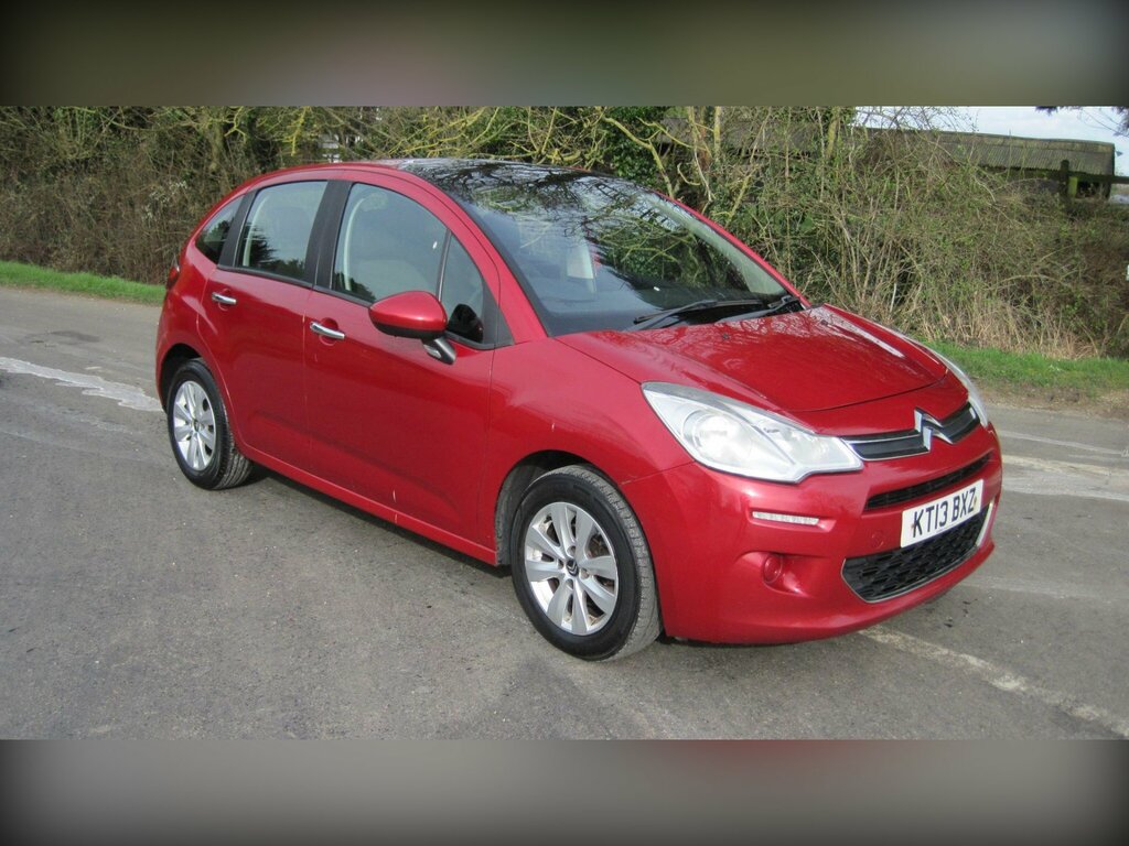 Citroen C3 1.2 Vti Vtr Euro 5 Red