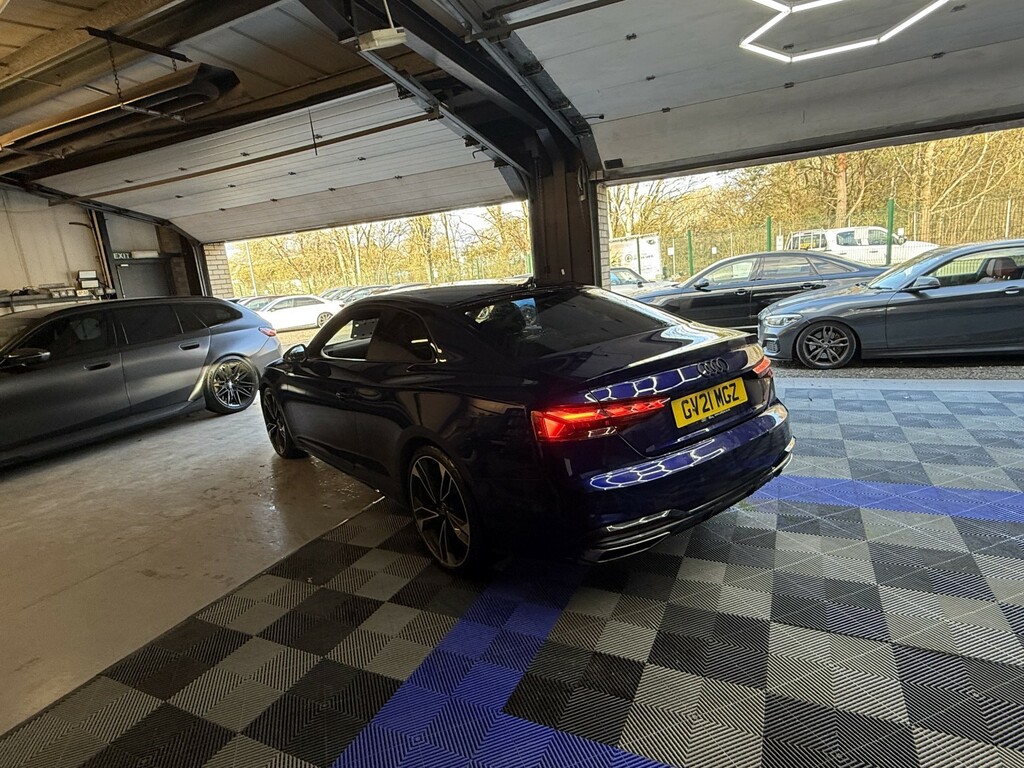 Audi A5 2.0 Tfsi 35 Edition 1 2021 GV21MGZ Blue #4