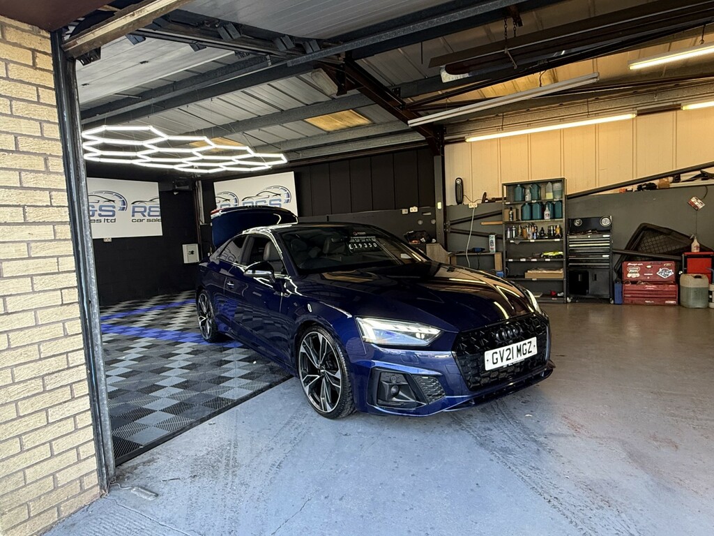 Audi A5 2.0 Tfsi 35 Edition 1 2021 GV21MGZ Blue #3