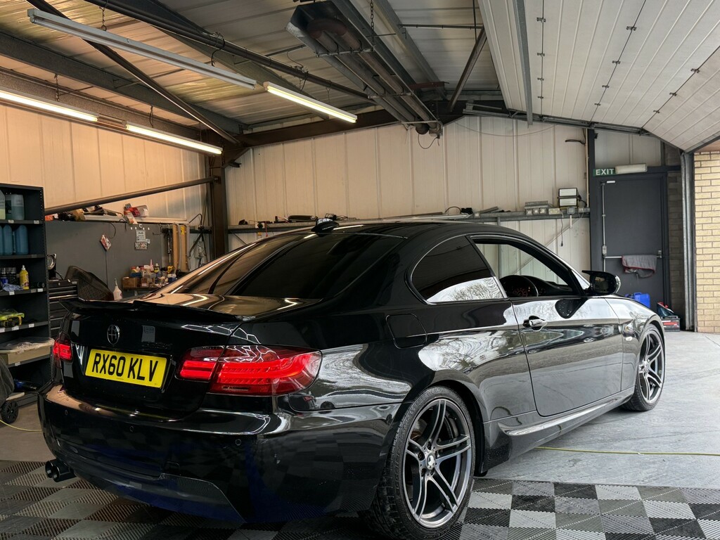 BMW 3 Series 3.0 325D M Sport Coupe 2010 Black #4