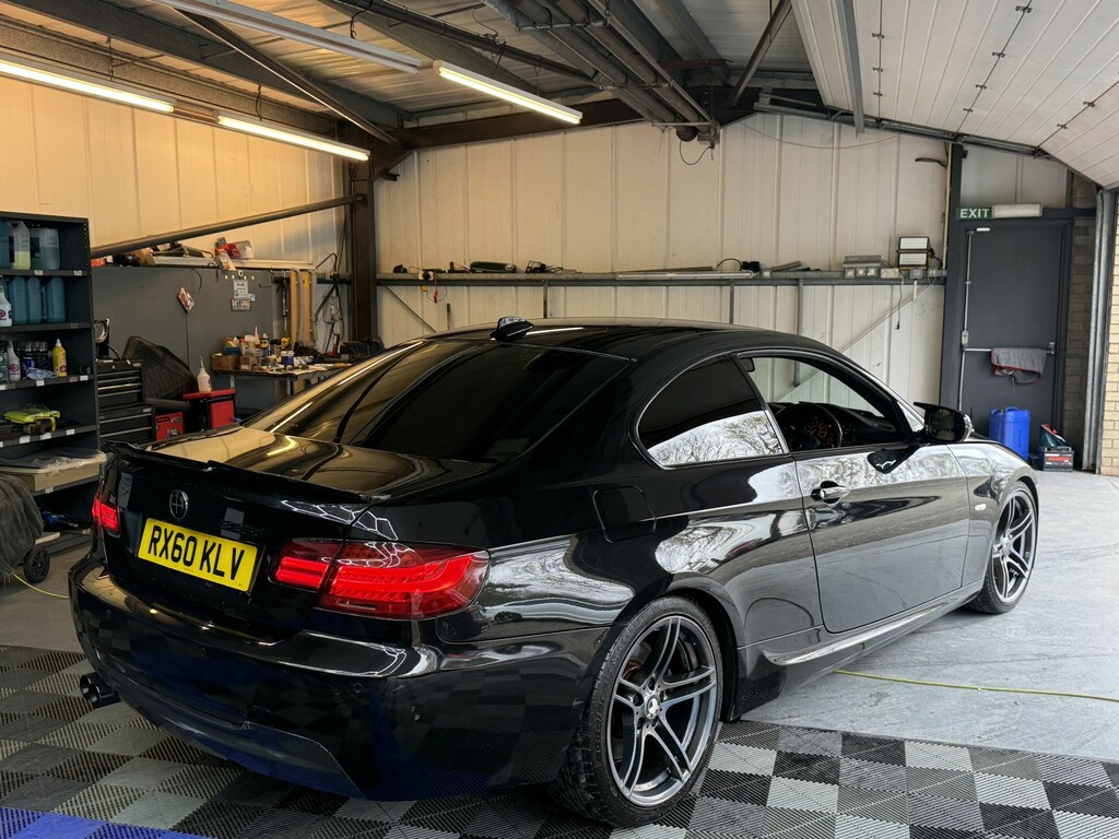 BMW 3 Series 3.0 325D M Sport Coupe 2010 Black #5