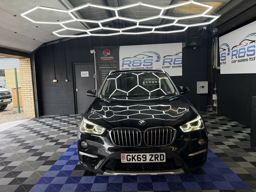 BMW X1 2.0 X1 Xdrive18d Xline 2019 GK69ZRD Black #3
